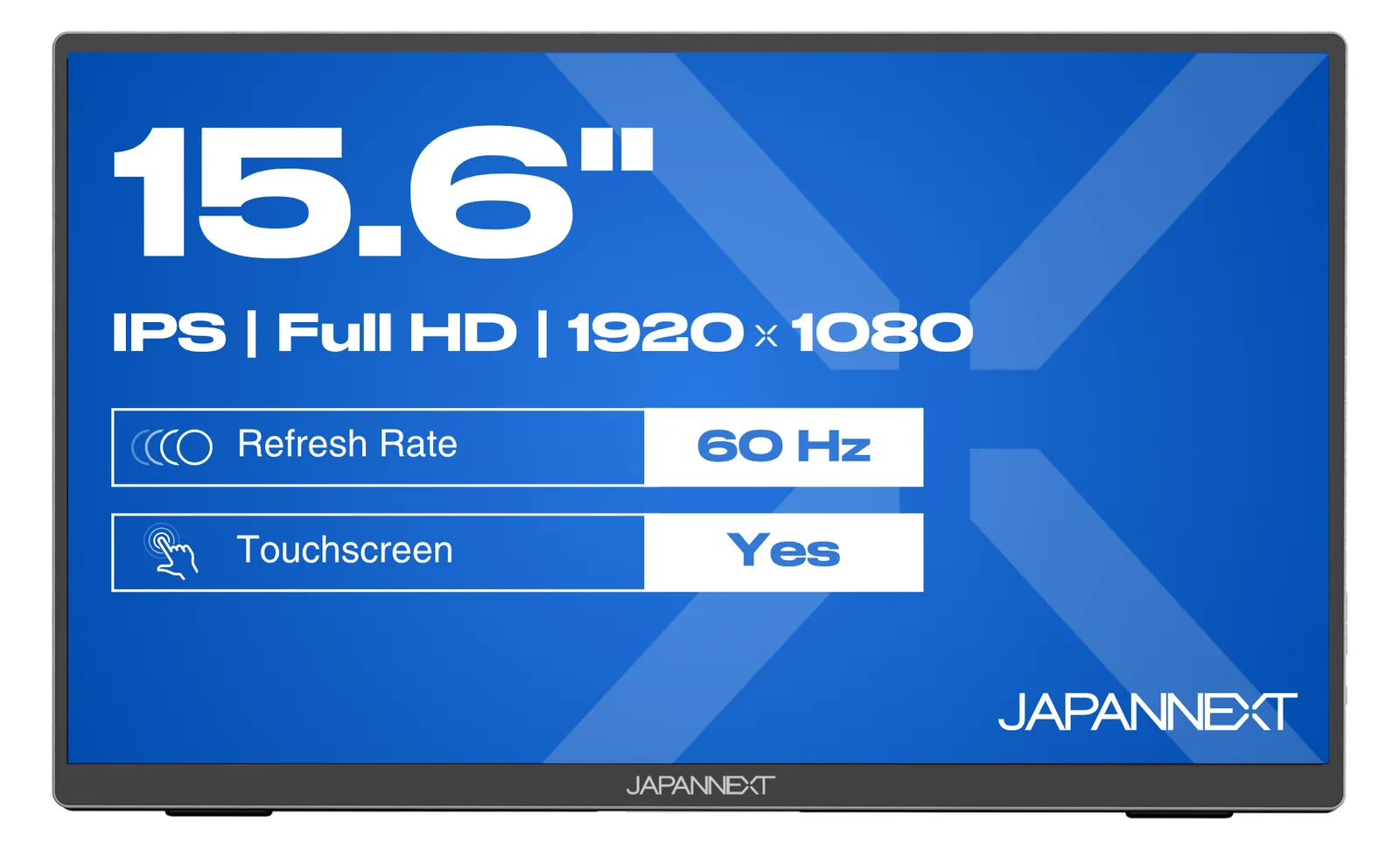 JAPANNEXT 39.6cm (15,6) JN-MD-i156FHDR-T HDMI/USB-C M-Touch FHD, Ansicht 2