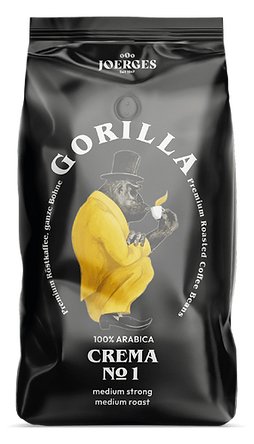 Joerges Kaffee Espresso Crema No. 1 Kaffeebohnen Arabicabohnen 1.0 kg