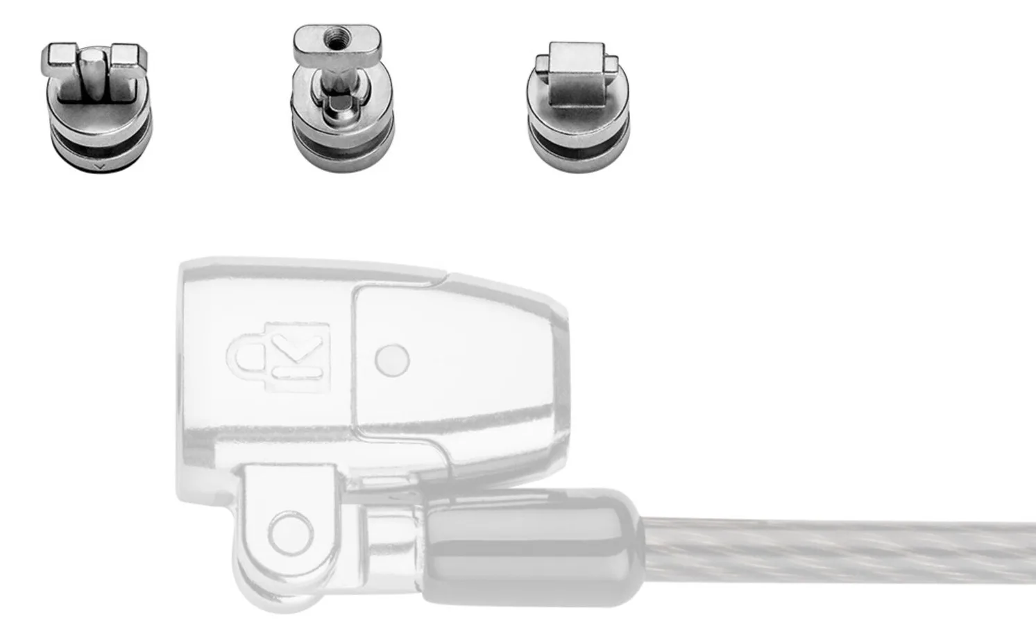 Kensington ClickSafe 3-in-1 Verankerung für T-Bar Wedge Nano Security Slot, Ansicht 4