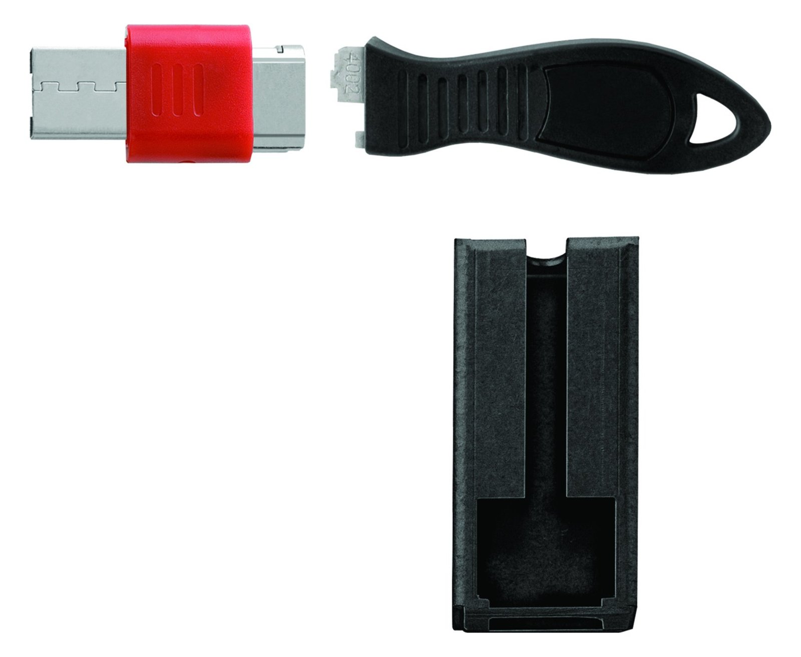 Kensington USB Port Lock with Cable Guard - Square