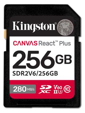 Kingston 256GB Canvas React Plus SDXC - Extended Capacity SD (SDXC) von LumaTech