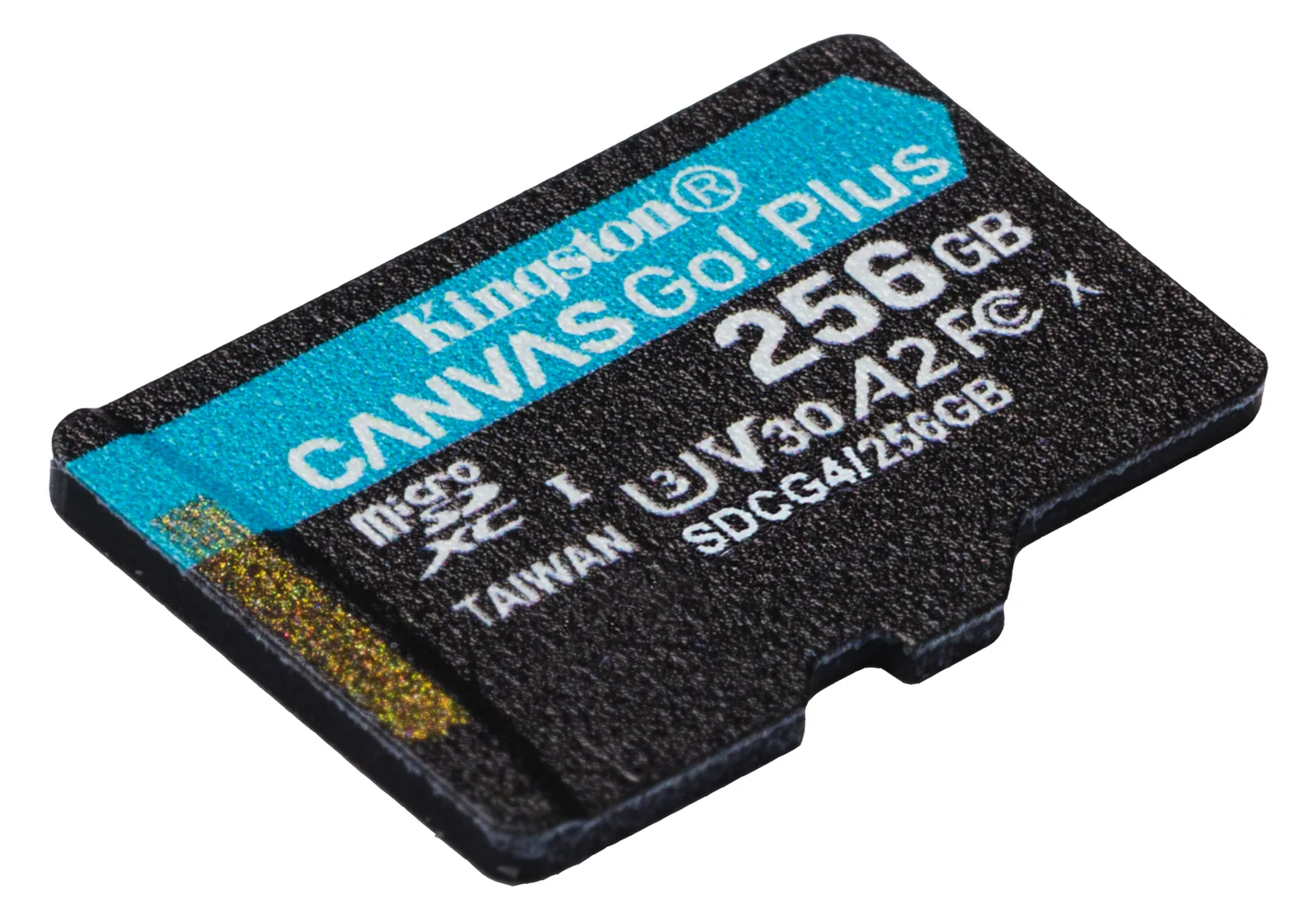 Kingston 256GB microSDXC Canvas Go Plus Gen4 200MB/s A2 U3 V30 Card+ Adapter - Micro SD - Secure Digital (SD), Ansicht 3