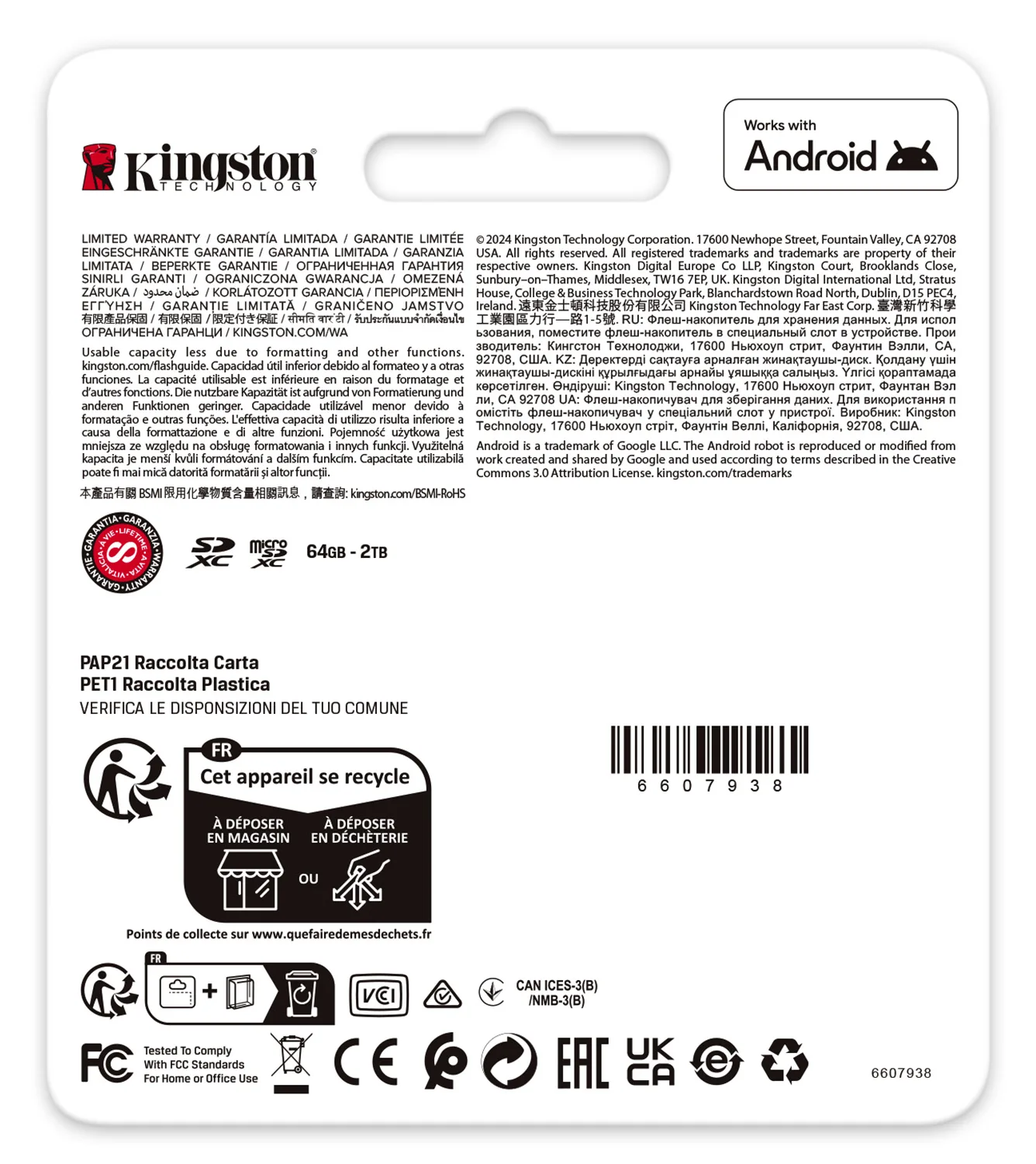 Kingston Canvas Go! Plus - Flash-Speicherkarte - schwarz, türkis 256 GB, Ansicht 4