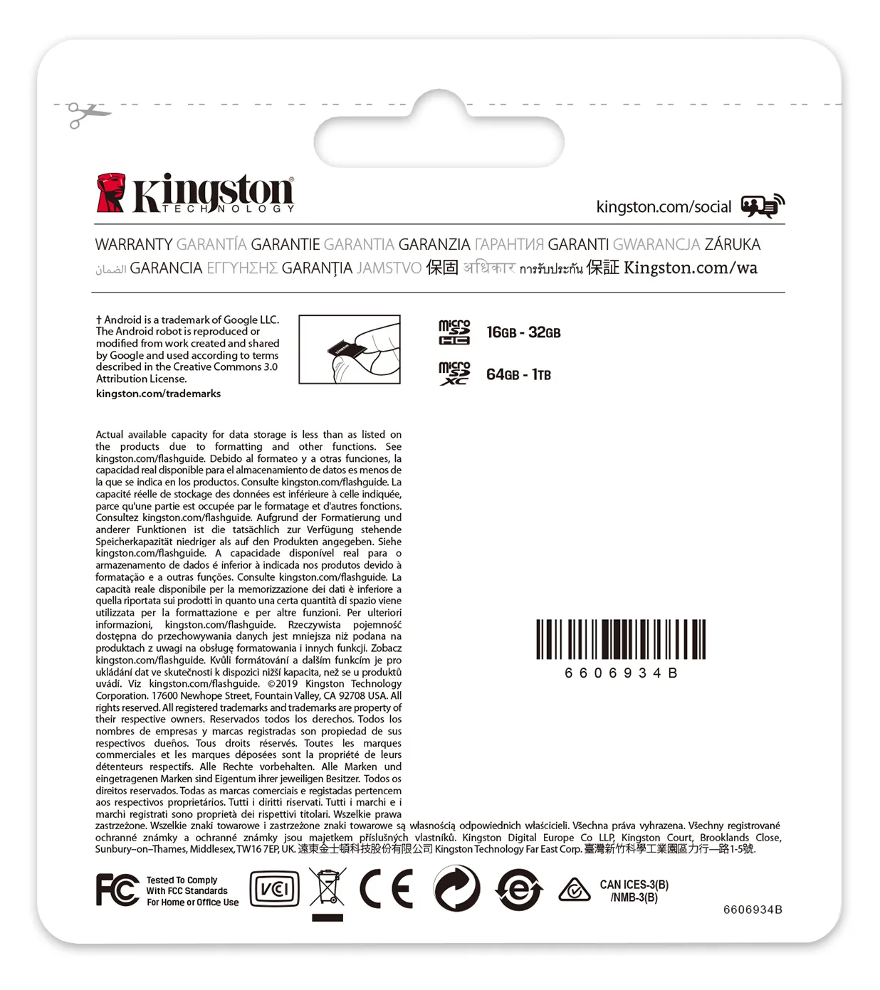 Kingston Canvas Select Plus - Flash-Speicherkarte (microSDXC-an-SD-Adapter inbegriffen) - 64 GB China, Ansicht 2