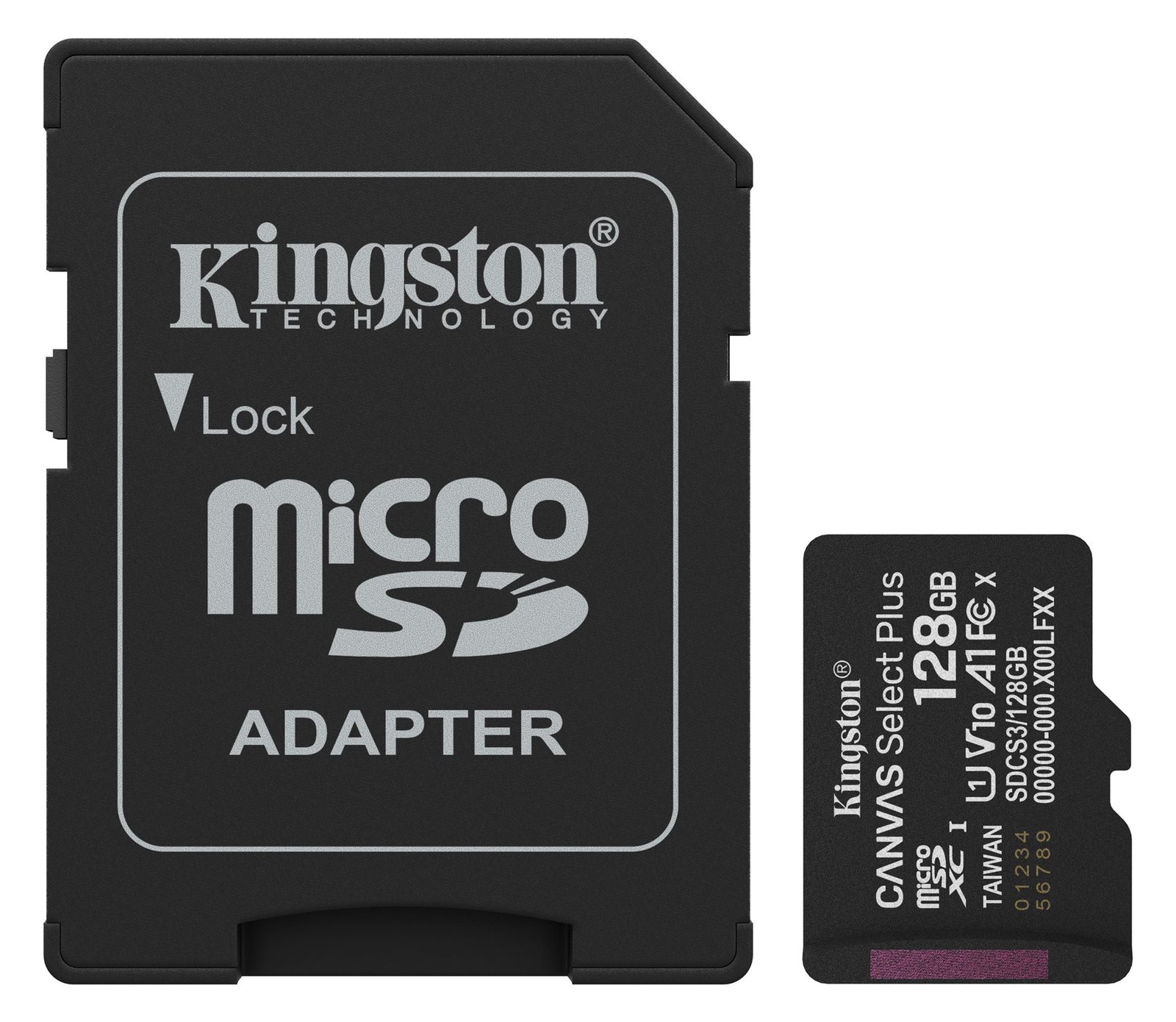 Kingston Canvas Select Plus - Flash-Speicherkarte (microSDXC-an-SD-Adapter inbegriffen) von LumaTech