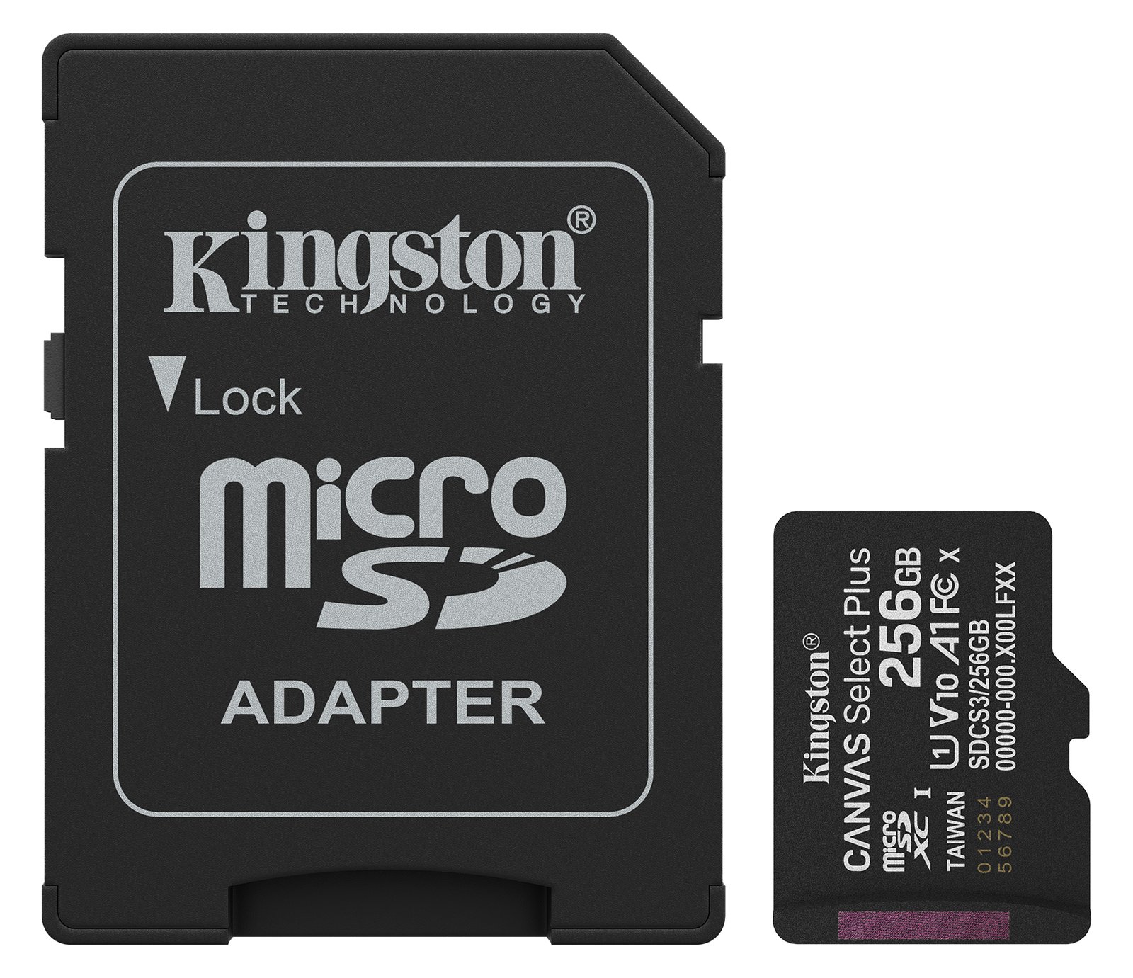 Kingston Canvas Select Plus - Flash-Speicherkarte (SD-Adapter inbegriffen)