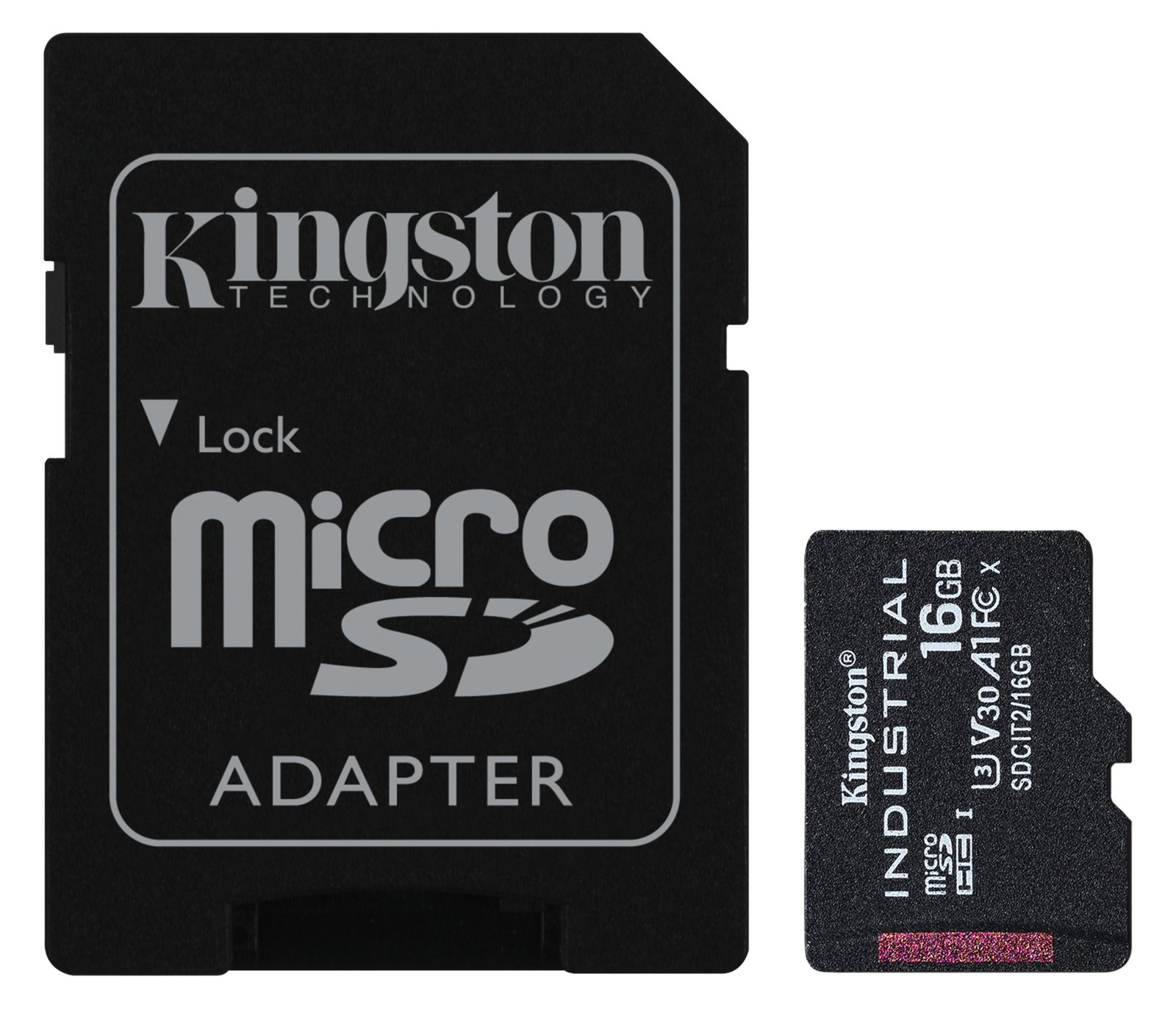 Kingston Industrial - Flash-Speicherkarte (microSDHC/SD-Adapter inbegriffen) von LumaTech