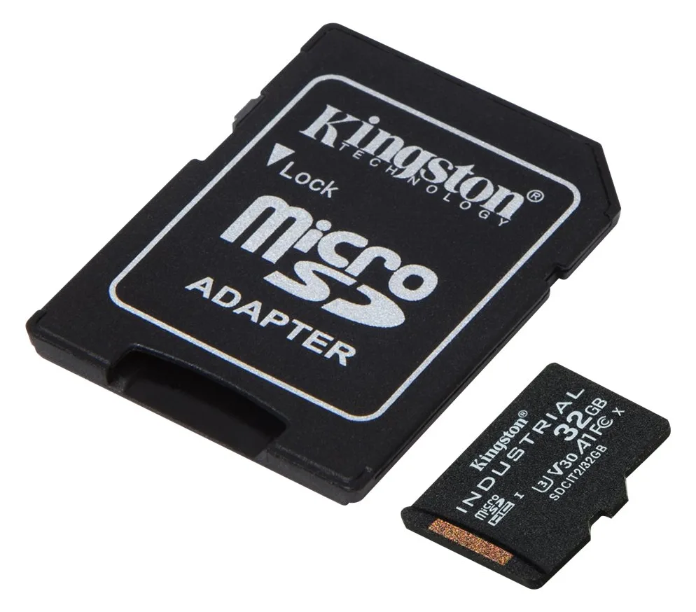 Kingston Industrial - Flash-Speicherkarte (microSDHC/SD-Adapter inbegriffen) - 32 GB, Ansicht 3