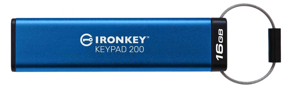 Kingston IronKey Keypad 200 - USB-Flash-Laufwerk