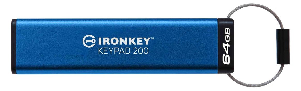 Kingston IronKey Keypad 200 - USB-Flash-Laufwerk