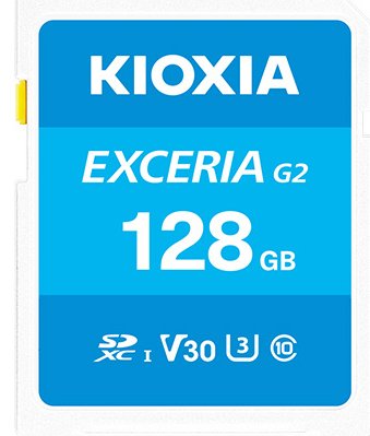 Kioxia Exceria G2 SD Card 128GB - Secure Digital (SD)