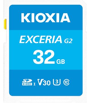 Kioxia Exceria G2 SD Card 32GB - Secure Digital (SD) von LumaTech