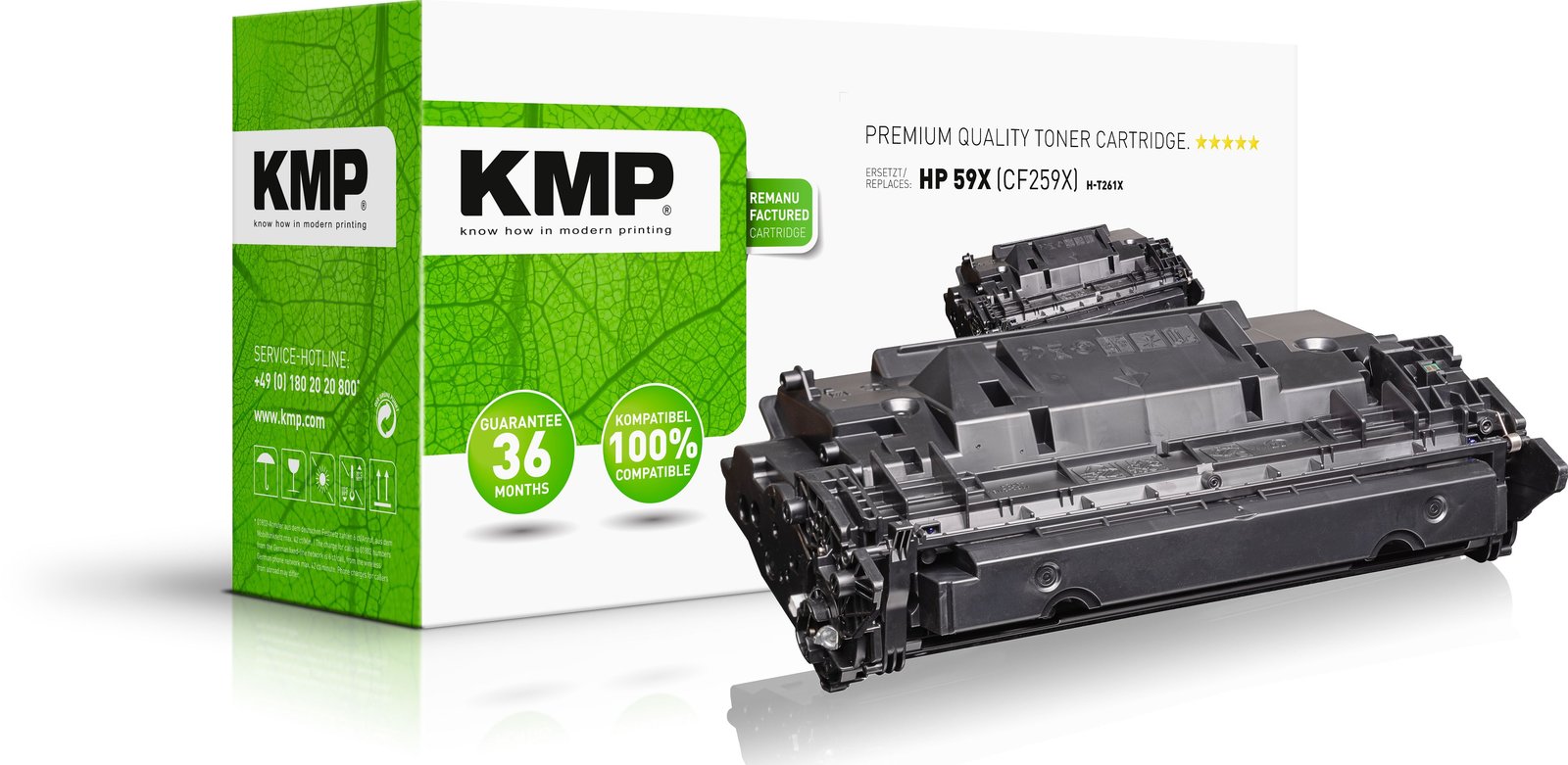 KMP 2557,3000 - 10000 Seiten - Schwarz - 1 Stück(e)