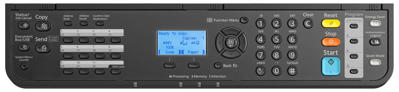 Kyocera 110C143NL0 - Drucker Laser/LED-Druck, Ansicht 4
