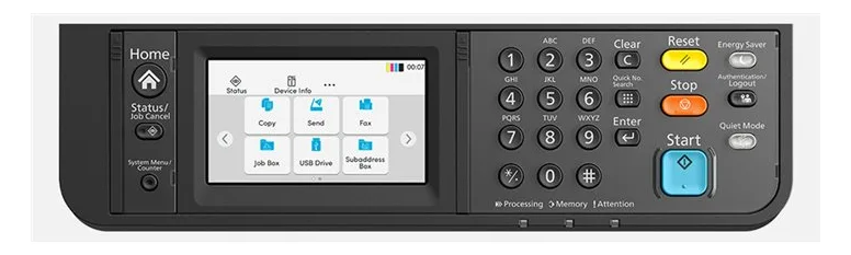 Kyocera ECOSYS MA2600cfx Farblaserdrucker, Komfortables Touchpanel für einfache Bedienung, Ansicht 2