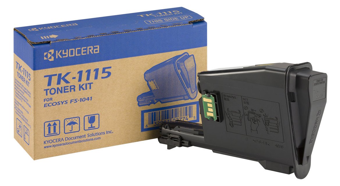 Kyocera TK 1115 - Schwarz - Original - Tonerpatrone