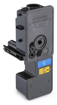 Kyocera TK 5220C - Cyan - Original - Tonerpatrone, Ansicht 2
