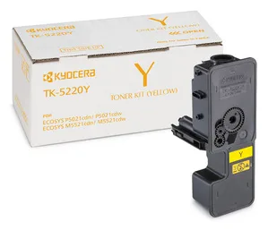 Kyocera TK 5220Y - Gelb - Original - Tonerpatrone, Ansicht 2