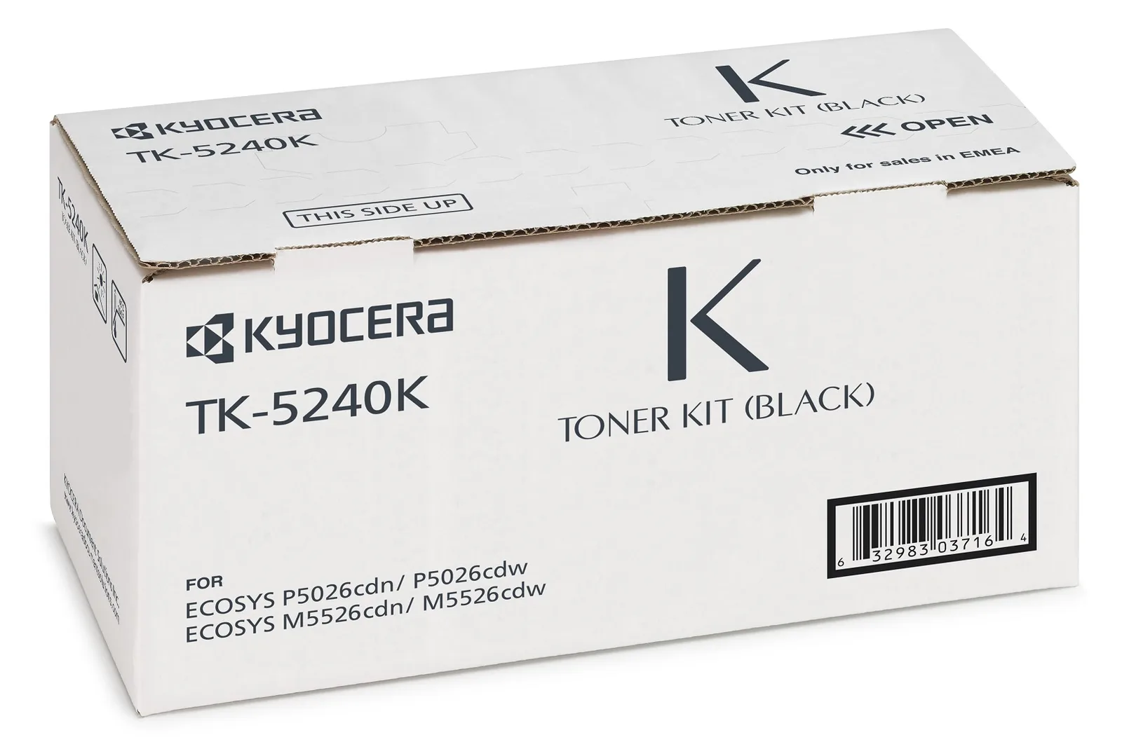 Kyocera TK 5240K - Schwarz - Original - Tonerpatrone, Ansicht 3