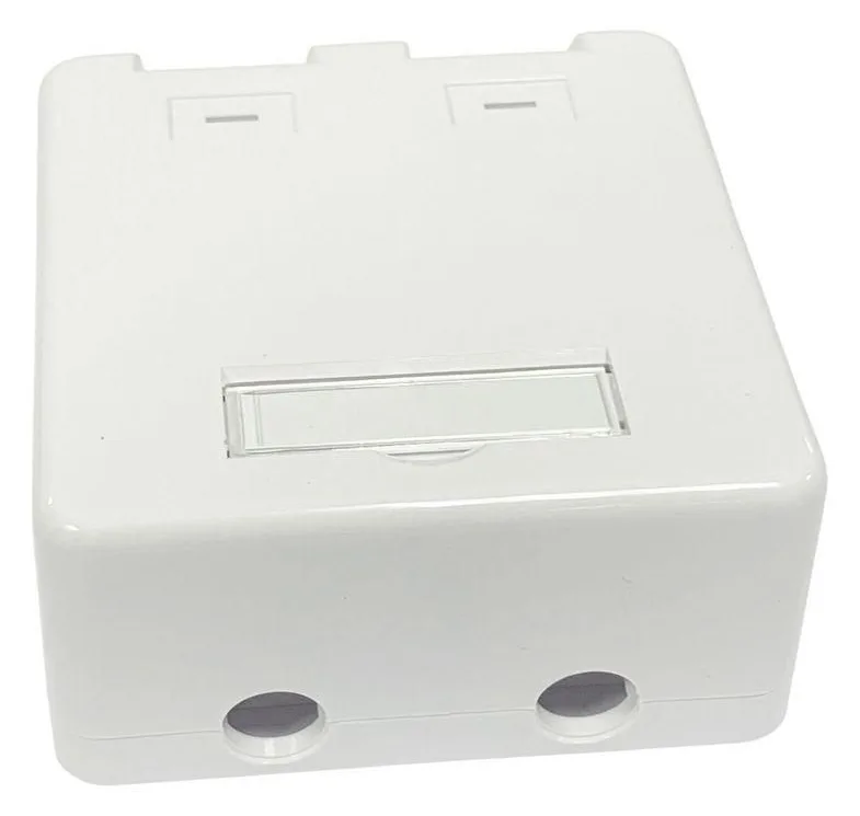 Lanview LVN127767 - 2 x RJ-45 - Schrauben - Weiß - Kunststoff - 36,5 g - 43 g, Ansicht 4