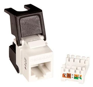 Lanview LVN128140 - Flach - Schwarz - RJ-45 - RJ-45 - Weiblich - Männlich