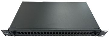 Lanview LVO231544 - SC/LC - LC - Schwarz - Stahl - Rackeinbau - 1U von LumaTech