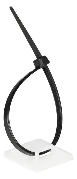 Lanview LVT-CABLEMOUNT-50W - Polypropylen (PP) - Weiß - 150 mm - 12 mm - 166 g - 180 g, Ansicht 2