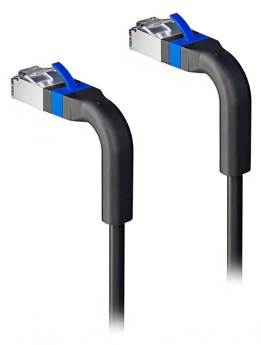 Lanview Network Cable CAT6A U/FTP Slim & Bendable Halogenfree - Kabel - Netzwerk