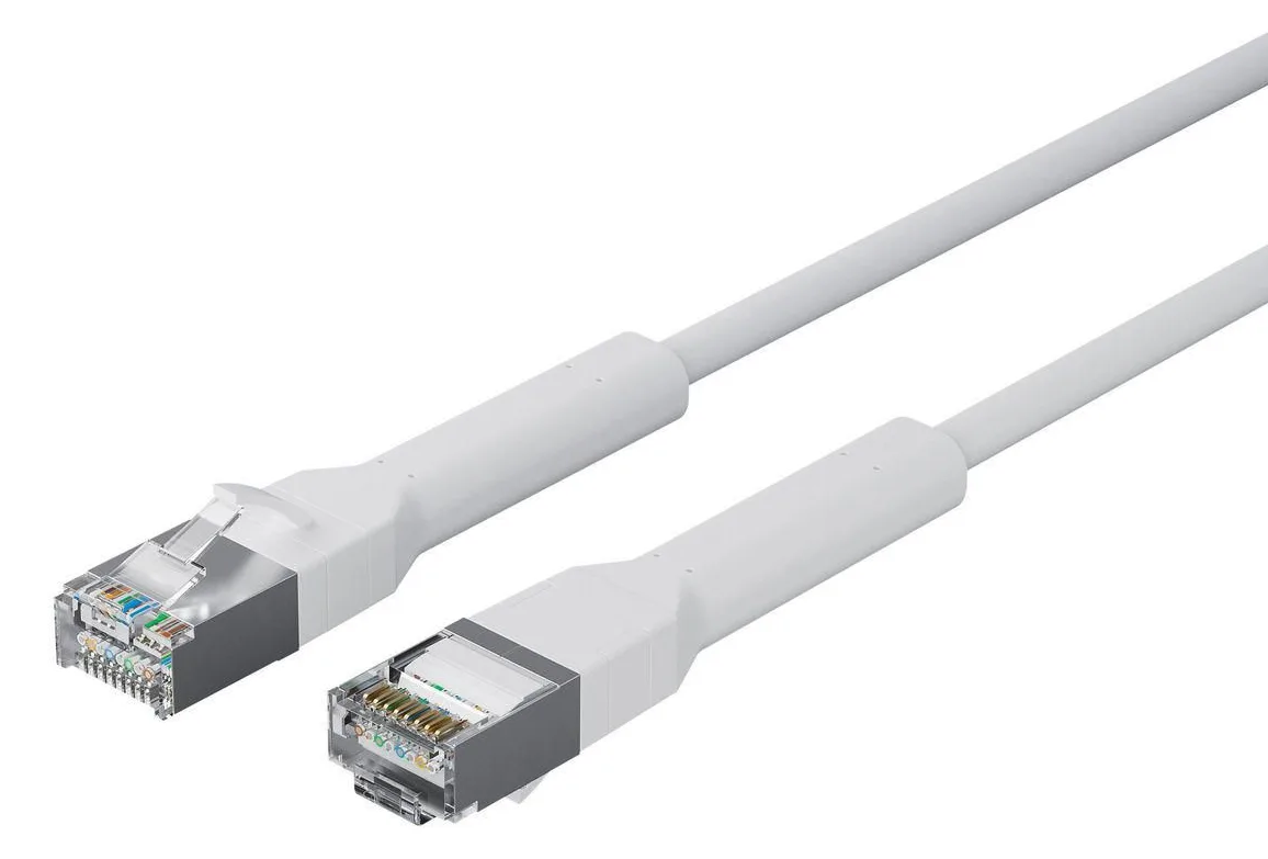 Lanview Network Cable CAT6A U/FTP Slim & Bendable Halogenfree - Kabel - Netzwerk - 3 m weiß, Ansicht 3