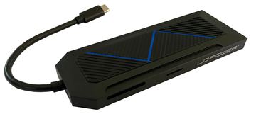 LC-Power HUB LC-HUB--C-MULTI-6-RGB black von LumaTech