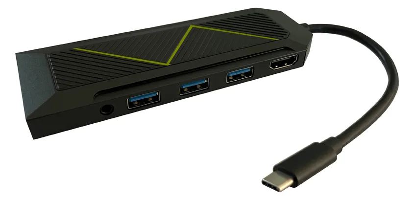 LC-Power HUB LC-HUB--C-MULTI-6-RGB black, Ansicht 4