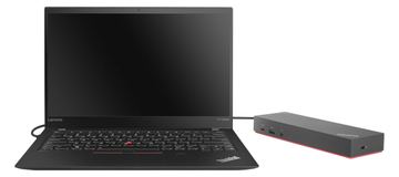 Lenovo 03X7469 - Kabelgebunden - USB 3.2 Gen 2 (3.1 Gen 2) Type-C - 3,5 mm - 10,100,1000 Mbit/s - Schwarz von LumaTech