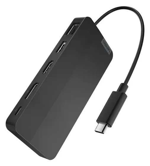 Lenovo Dockingstation - USB-C - HDMI, DP - 1GbE, Ansicht 3