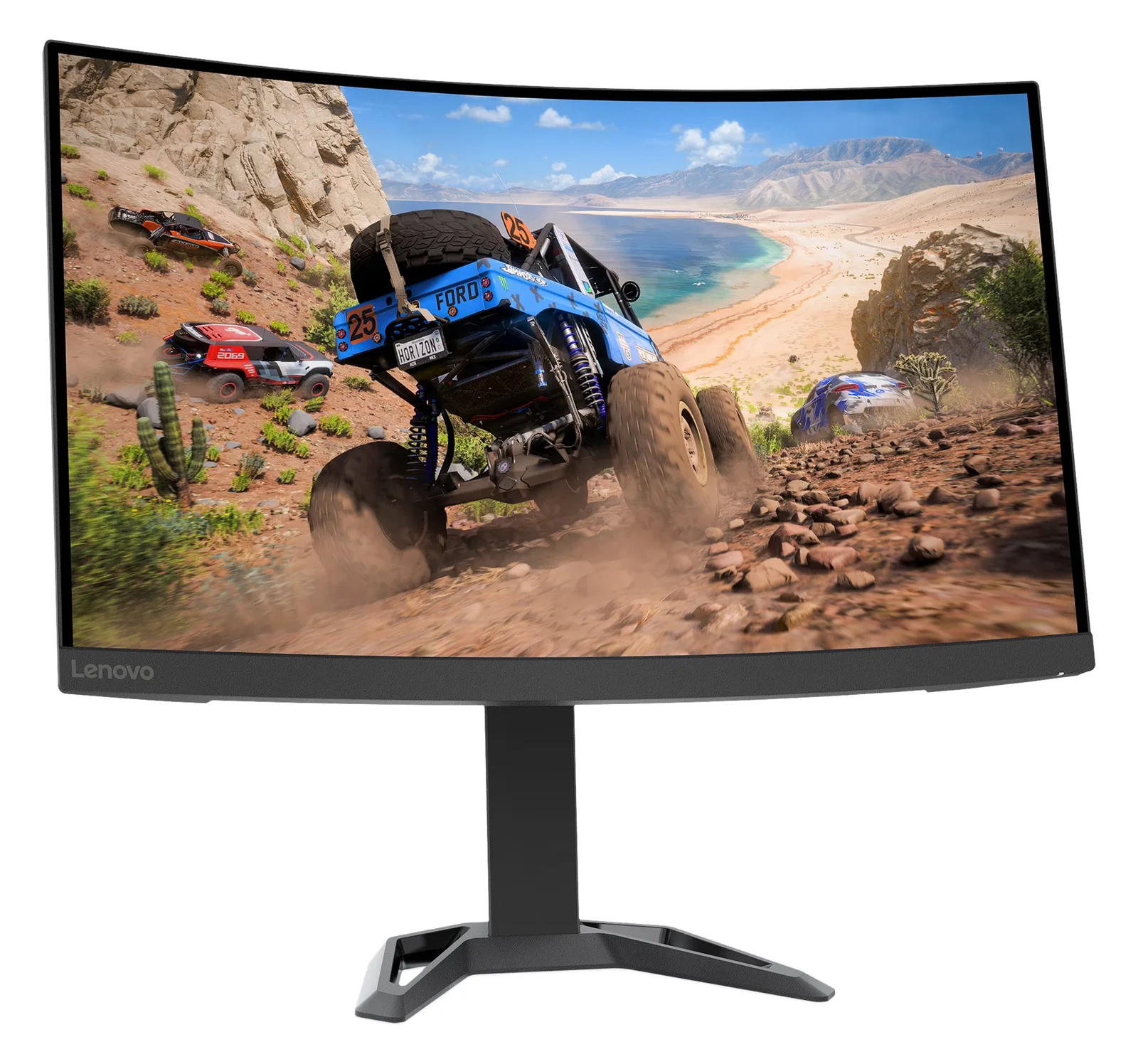 Lenovo G27qc-30 - LED-Monitor - gebogen - 68.6 cm (27), Ansicht 5