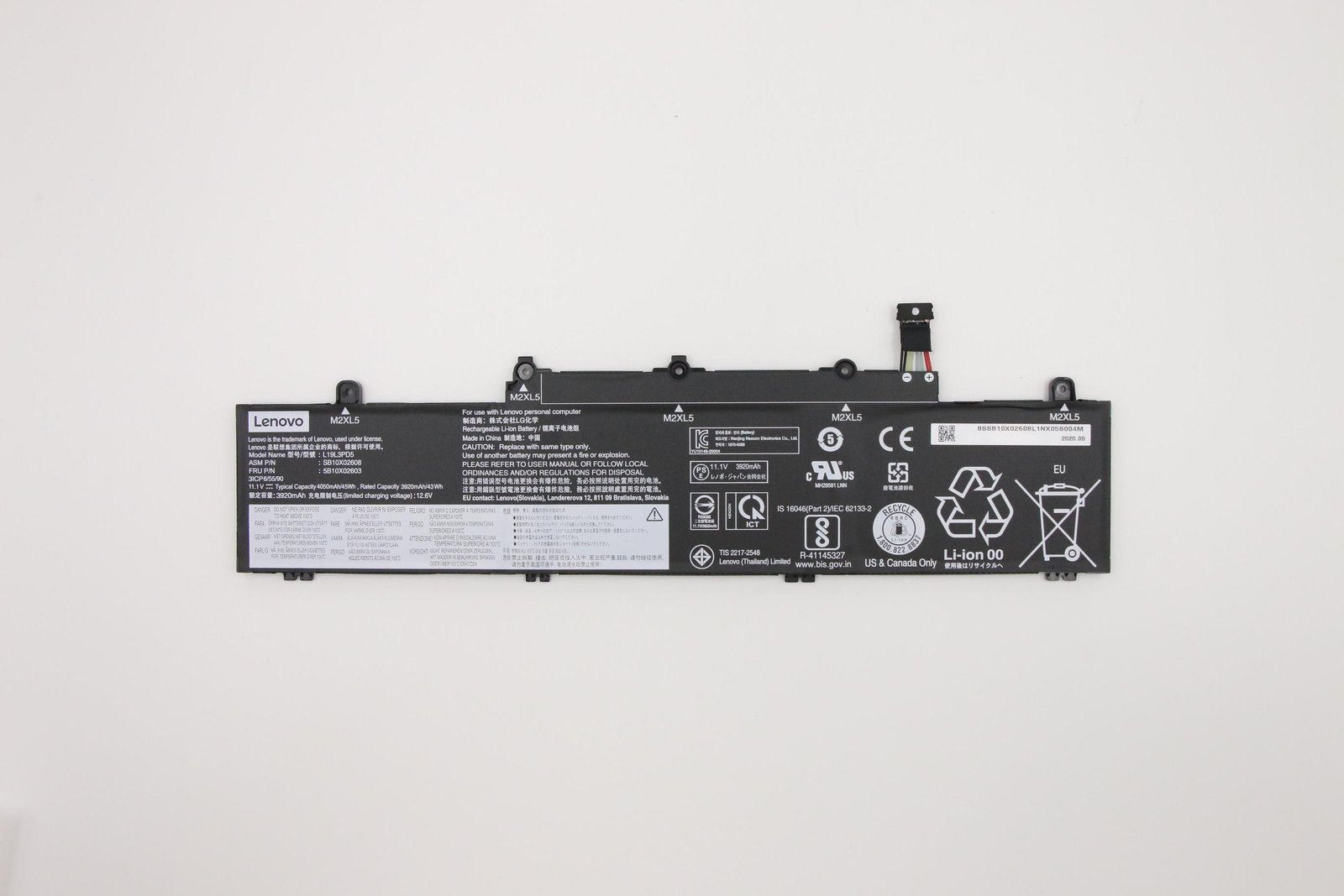 Lenovo Laptop-Batterie - Lithium-Ionen - 3 Zellen von LumaTech