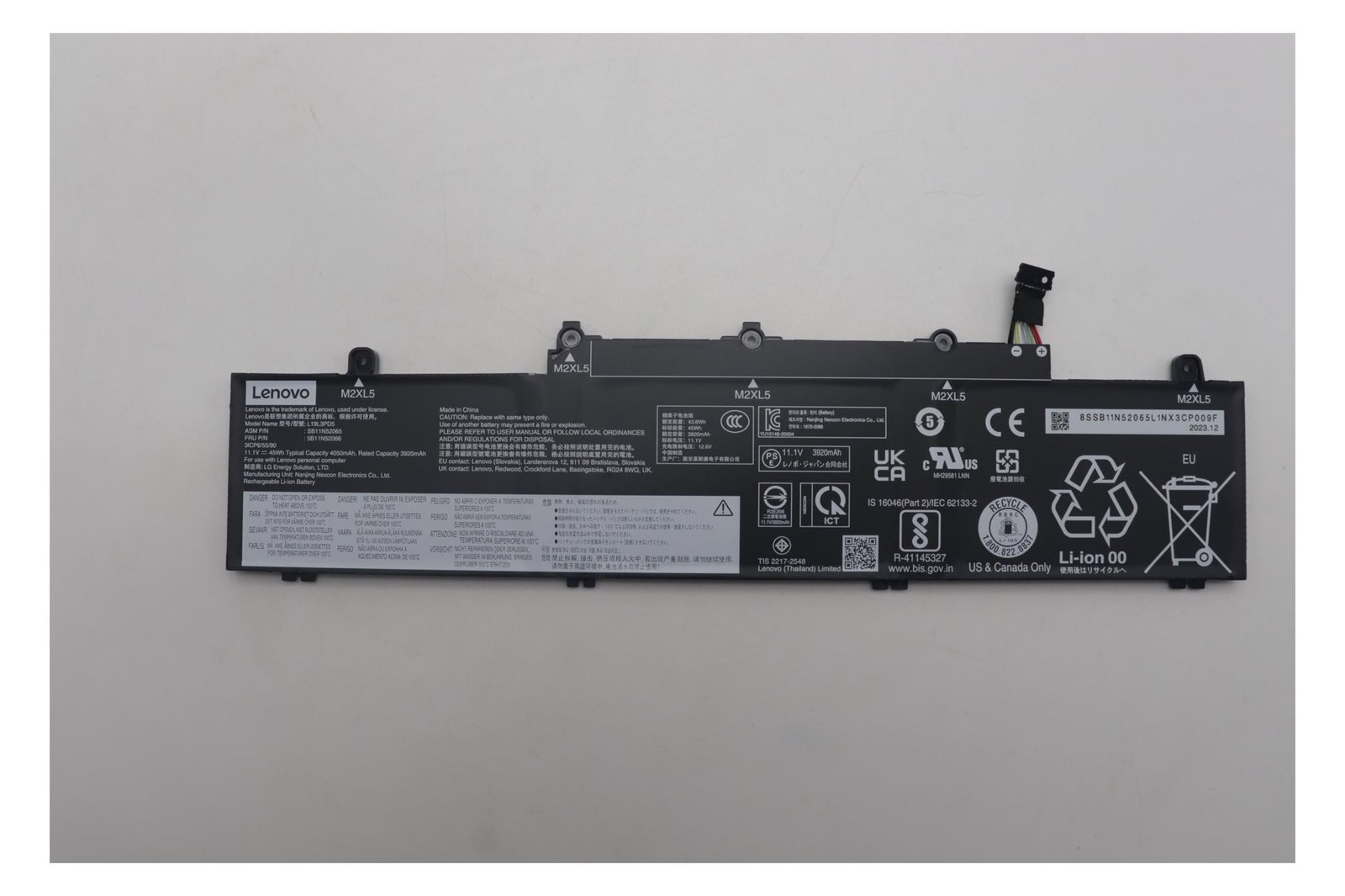 Lenovo LG Energy Solution - Laptop-Batterie - Lithium-Ionen