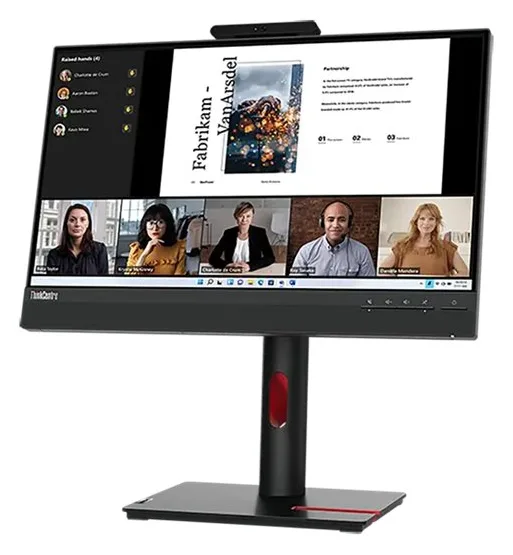 Lenovo ThinkCentre Tiny-in-One 22 Gen 5 - LED-Monitor - 55.9 cm (22), Ansicht 3