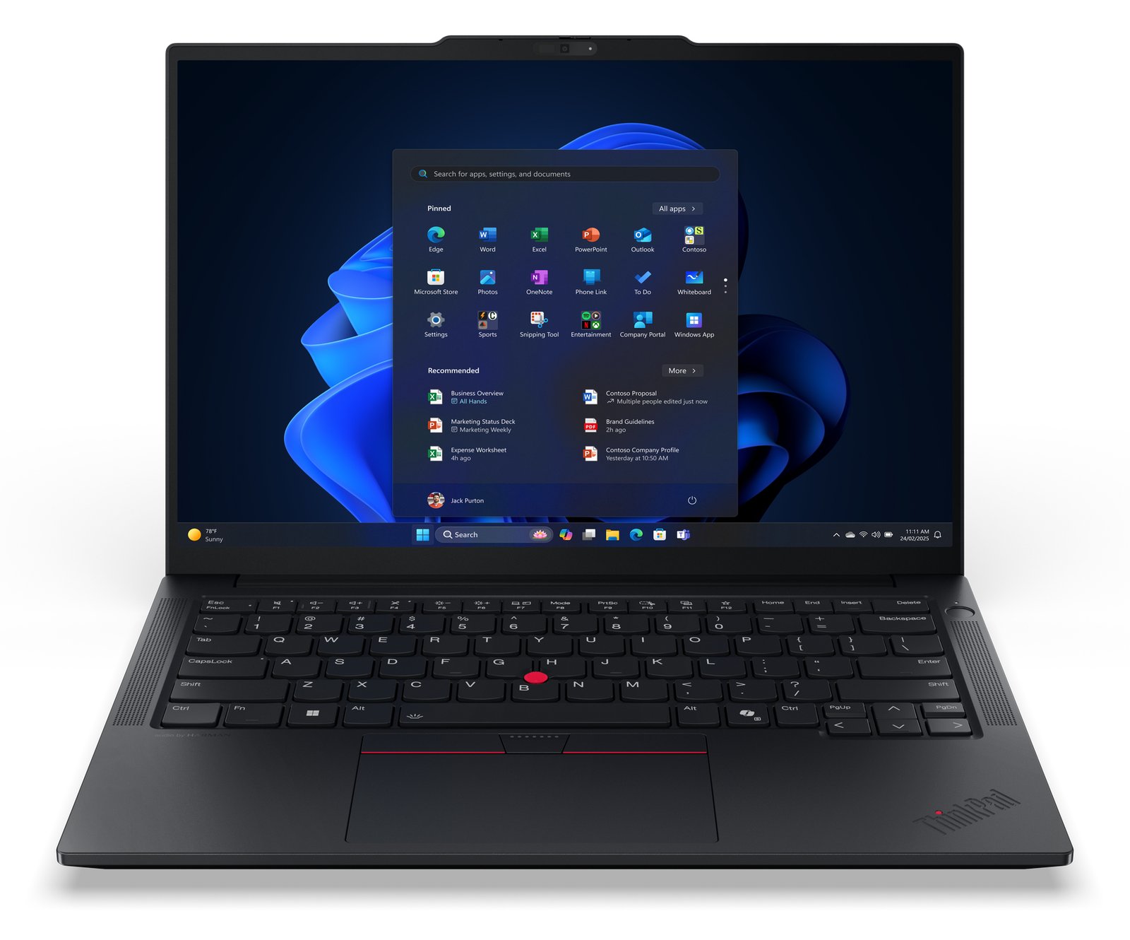 Lenovo ThinkPad E14 Gen 7 21T0 - AMD Ryzen 5 220 - 32 GB RAM - 1 TB NVMe - 14 - TL: Deutsch, QWERTZ