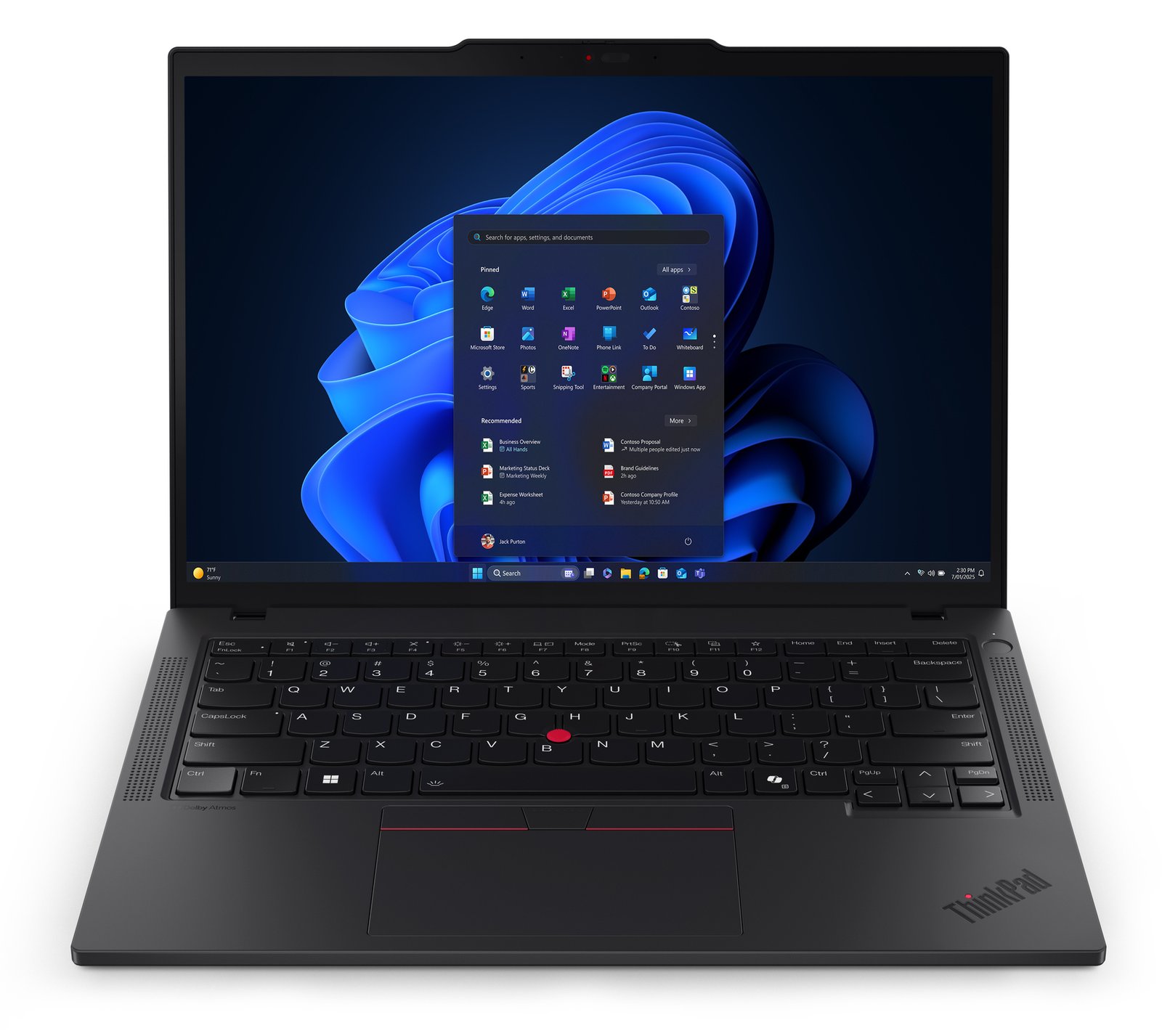Lenovo ThinkPad T14 - 14 Notebook - Core Ultra 5 4,5 GHz 35,6 cm - TL: Deutsch, QWERTZ