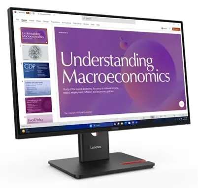 Lenovo ThinkVision T24d-40 - LED-Monitor - 61 cm (24), Ansicht 4