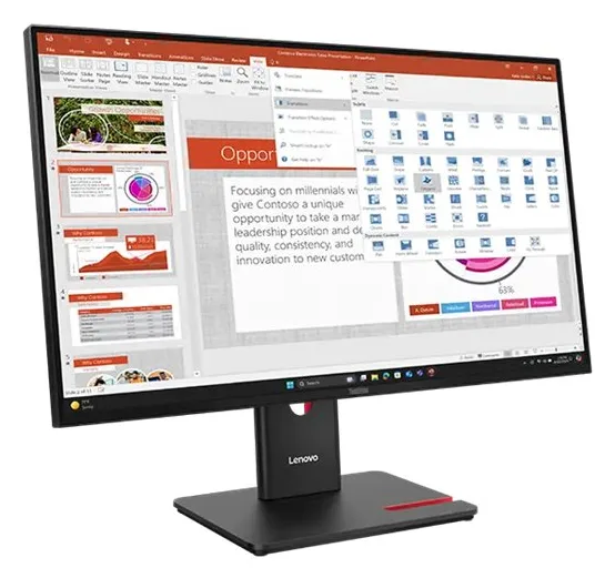 Lenovo ThinkVision T27-40 - LED-Monitor - 68.6 cm (27), Ansicht 5