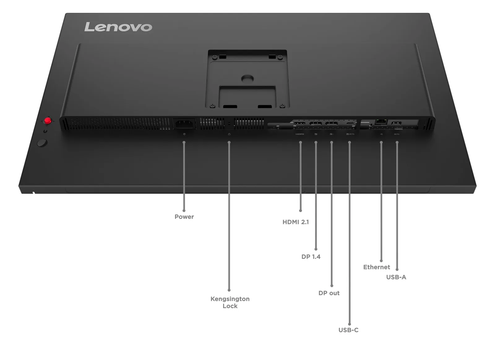 Lenovo ThinkVision T27qd-40 - LED-Monitor - 68.6 cm (27), Ansicht 5