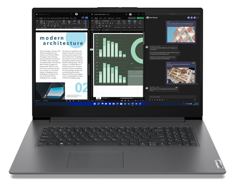Lenovo V17 G4 IRU 83A2 - Intel Core i5 13420H - UHD Graphics - 16 GB RAM - 512 GB NVMe - 17,3 - TL: Deutsch, QWERTZ
