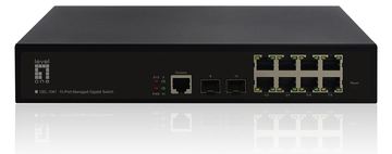 LevelOne GEL-1061 - Switch - managed - 8 x 10/100/1000 + 2 x SFP von LumaTech