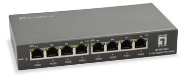 LevelOne GEP-0823 - Switch - 8 x 10/100/1000 (PoE+) von LumaTech