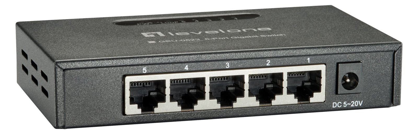 LevelOne GEU-0523 - Switch - unmanaged - 5 x 10/100/1000