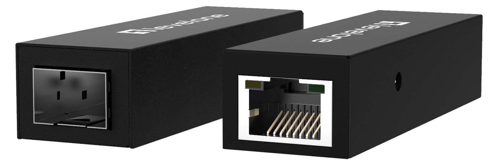 LevelOne GVT-1001 - Medienkonverter - 1GbE - 10Base-T, 100Base-TX, 1000Base-T, 1000Base-X - RJ-45 / SFP (mini-GBIC)