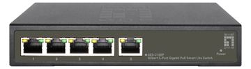 LevelOne Hilbert 5-Port Gigabit PoE Smart Lite Switch - 802.3at/af PoE - 4 PoE Ausgänge - 60W PoE-Leistungsbudget von LumaTech