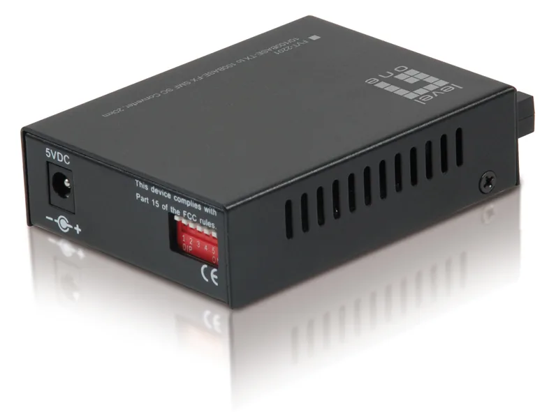 LevelOne Konverter FVT-2201 10/100TX>100FX SC SMF, Ansicht 2