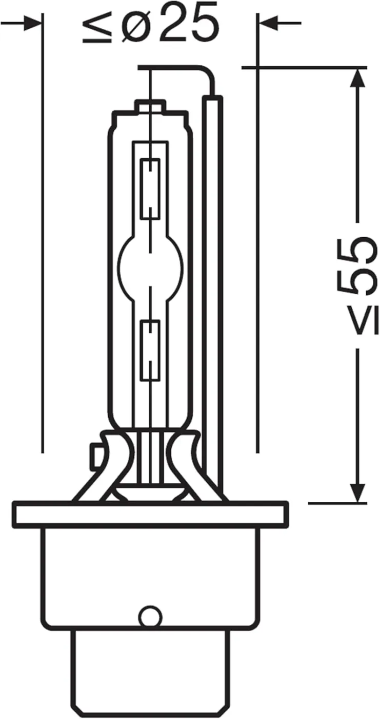 Osram D2S 35W XENARC® NIGHT BREAKER® LASER +220% 3 Jahre Garantie* 2 St — Bild 4